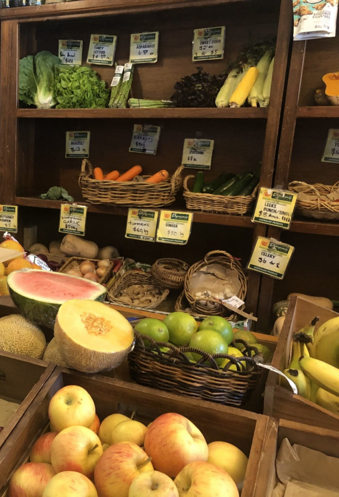 Some fruits and vegies at Dynamic Vegies