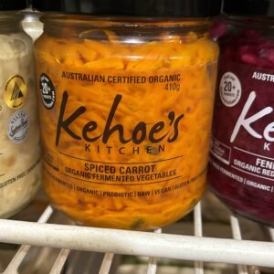 Spiced Carrot Sauerkraut With Fermented Vegetables (410g)