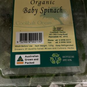 Salad Mix (120g) - Baby Spinach