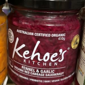 Fennel And Garlic Red Cabbage Sauerkraut (410g)