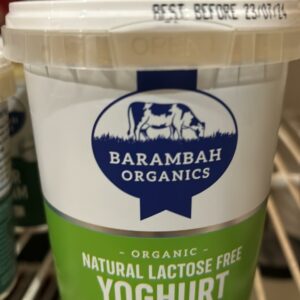 Natural Lactose Free Yoghurt (500g)