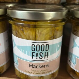 Mackerel Fillets in Extra Virgin Olive Oil (195g)